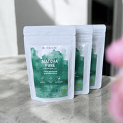 3 x 100g Økologisk Ceremonial Grade Matcha te