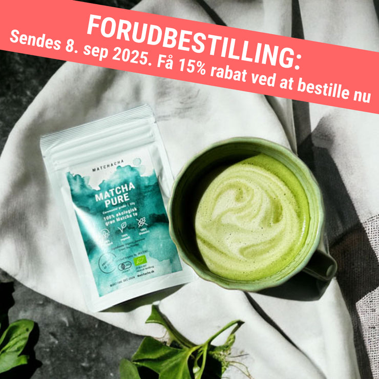 Økologisk Ceremonial Grade Matcha te - 50g