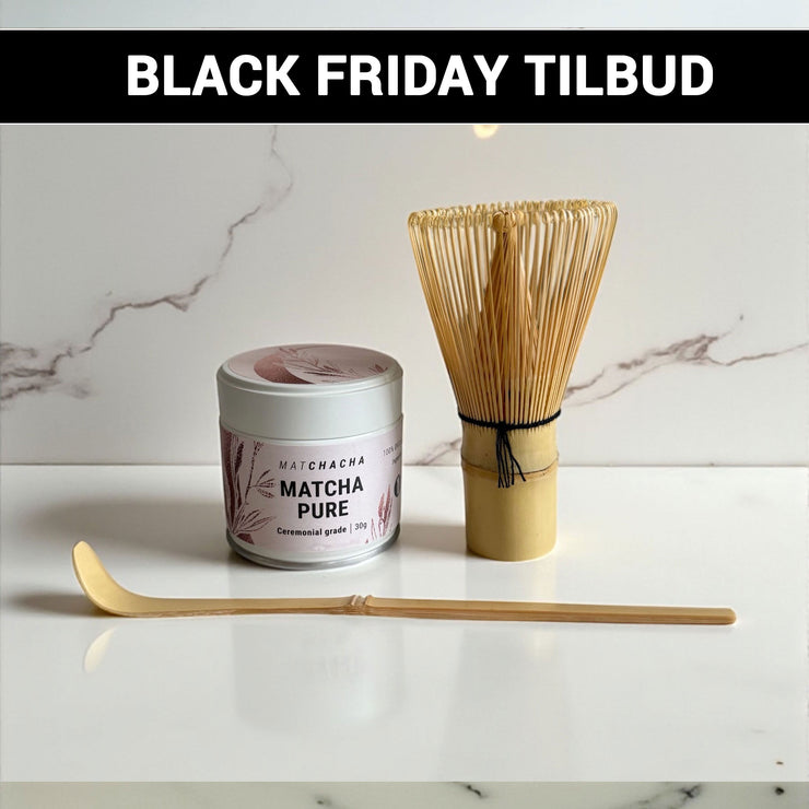 Beginner Matcha Set (Matcha, Whisk and Spoon)