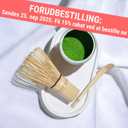 Begynder Matcha sæt (Matcha, Bambuspiskeris og Matcha-ske)