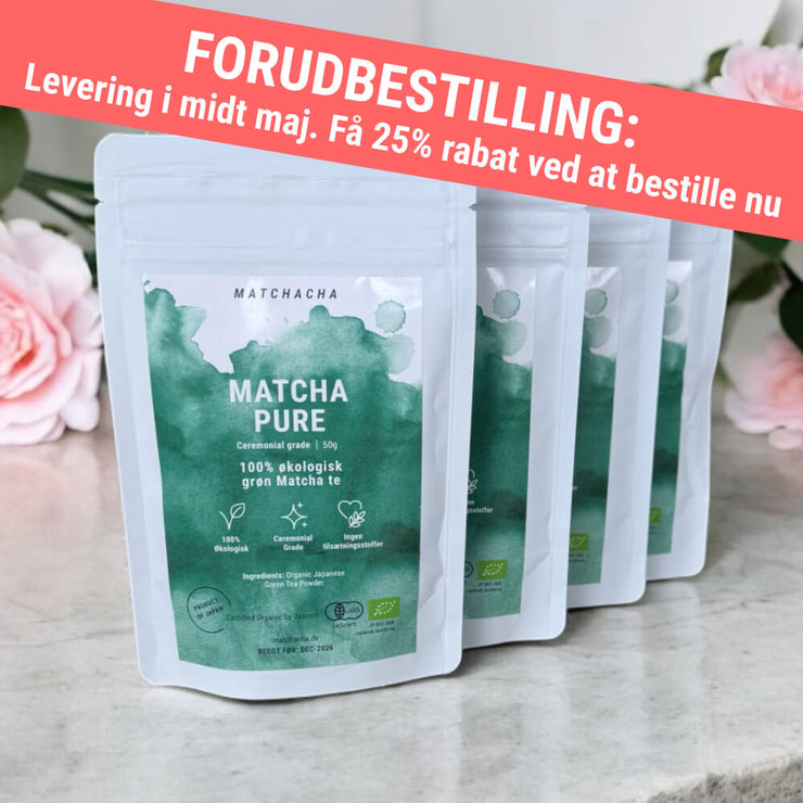 4 x 100g Økologisk Ceremonial Grade Matcha te